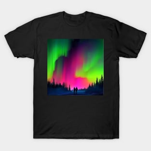 Witnessing the Northern Lights T-Shirt